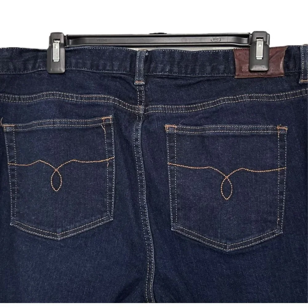 Lauren Jeans Co. Women’s Blue High Rise Bootcut Jeans Size 14 - Picture 3 of 6